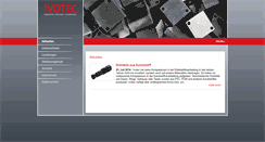 Desktop Screenshot of ivotec.net